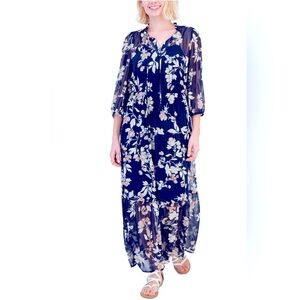 Tinsel Tiered Maxi Dress